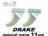 2023 �ɥ쥤�� �ʥ���ʥ� �ե��� DRAKE NATUNAL WAVE FIN 11cmx2�� �����/URF-260��
