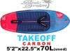2026 �������ܡ��� �ƥ������� STARBOARD TAKEOFF CARBON 5'2"x22"x70L�����/UFOILB-143��