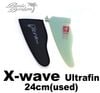 2022 �ޥ�������ȥ�ե��� ���å����������� Maui Ultra Fin X-WAVE  G-10 24cm�����/URF-266��