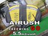 2022-23 ������å��� �ե꡼������ ���� AIRUSH FreeWing GO 5.5m2(���/UWING-173)