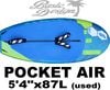 2021 ���֡� �ݥ��åȥ����� �����󥰥ܡ��� TABOU POCKET AIR WINGBOARD 5'4"��26.6�ɣ�87�̡����/UFOILB-152��