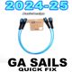 2024-25 �����ȥ饻���륯���å� �ե��å����ϡ��ͥ��饤�� GA SAILS QUICK FIX ��new��