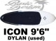 2017 �������� �ǥ���� ICON DYLAN PVC 9'6"135L�����/USUP-101��