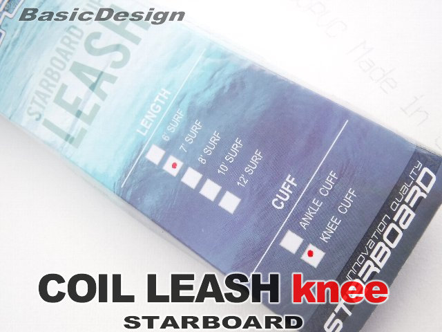 2023 �������ܡ��� ������꡼���� STARBOARD SUP KNEE COIL LEASH 7ft  (new)