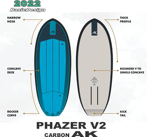 2022 �������� �ե������� �ե�����ܡ��� AK PHAZER V2 FOIL BOARD ��new/����̵����
