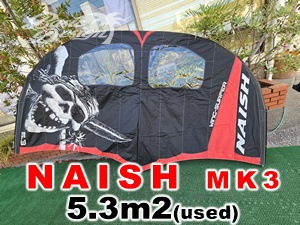 2021 S26 �ʥå��� ������-�����ե��� NAISH WING-SURFER MK3 5.3m2 (���/UWING-084)