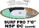 2017 ���̥����ԡ� �����եץ� NSP DC SUP BOARD SURF PRO 7'6"�����/USUP-190��