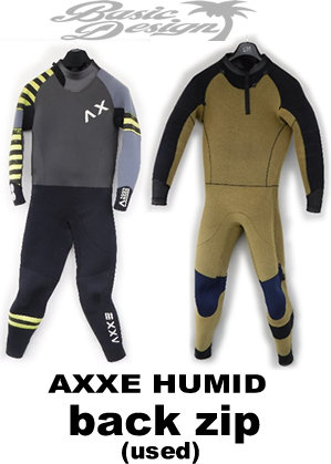 2015 ���å��� �ե塼�ߥå� �Хå����å� AXXE HUMID BACK ZIP  ���ꥸ�ʥ���� ������L�����/WET-001��
