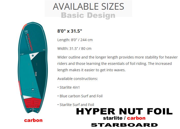 2021 ܡ ϥѡʥå ե4in1 STARBOARD HYPERNUT FOIL Starlite new/̵