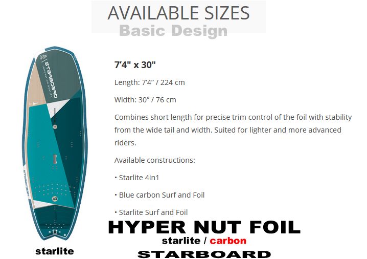 2021 ܡ ϥѡʥå ե4in1 STARBOARD HYPERNUT FOIL Starlite new/̵