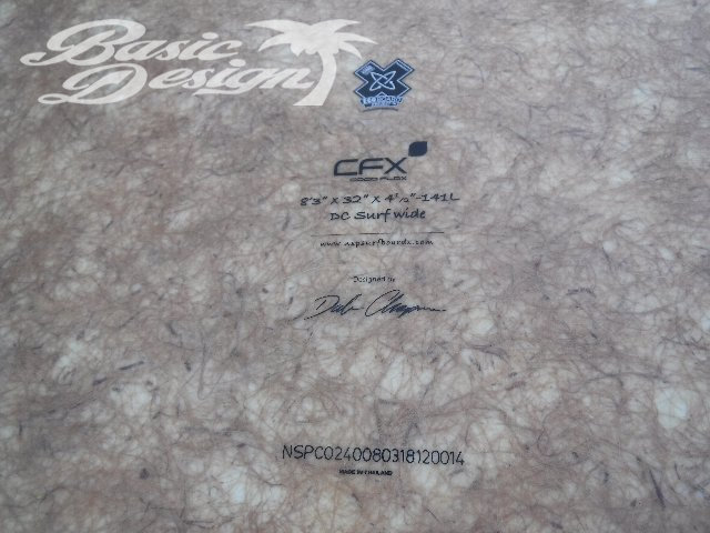 2019 ���̥����ԡ� �����ե磻�� NSP Coco FLAX DC Surf Wide 8'3"  (���/USUP-205)