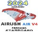 2024 ������å��� �ե꡼������ ������ ����ȥ饨�å��� AIRUSH V4 FreeWing AIR ULTRA X (new/����̵��)