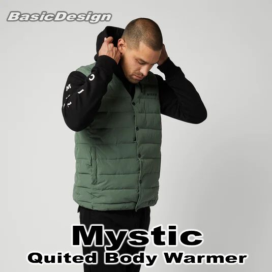 2024 ߥƥå ƥ ܥǥޡ MYSTIC QUILTED BODY WARMER M new