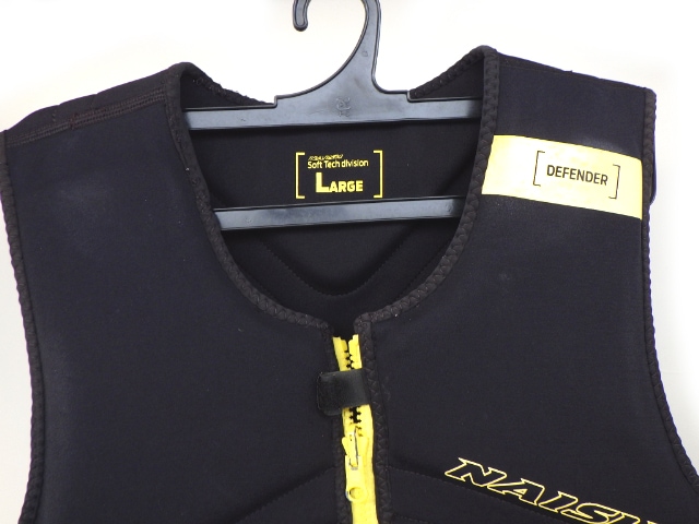 2019 �ʥå��� NAISH DEFENDER VEST �ǥե�������٥��� ������L�����/USED-209��
