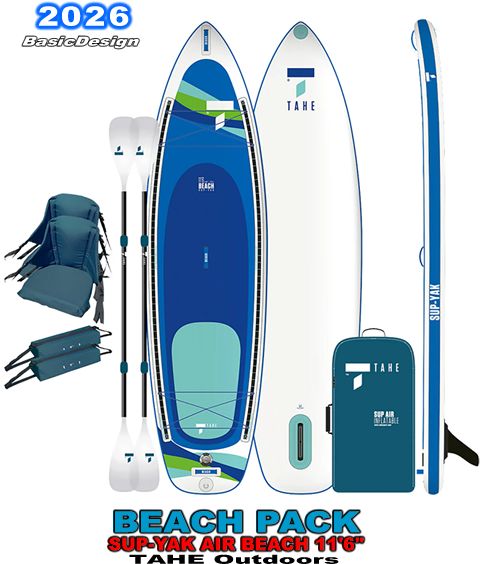 2026 ���� �ӡ��� ���å�-��å� ����å����å� ����ե졼���֥�SUP TAHE BEACH SUP-YAK KAYAK KIT INFLATABLE SUP (new/����̵��)