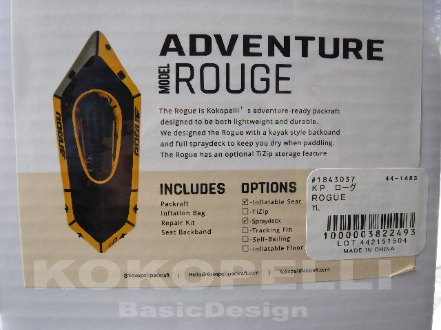 2019 �����ڥ� �ѥå�����ե� ������ KOKOPELLI ROGUE ( ����#1843037)