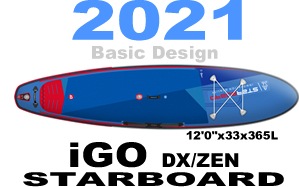 2021 スターボード アイゴ インフレータブルSUP STARBOARD iGO DX/ZEN