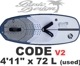 2023 ֥  󥰥ܡ CABRINHA CODE V2 WINGBOARD 4'11"23.5ɣ72L/UFOILB-083