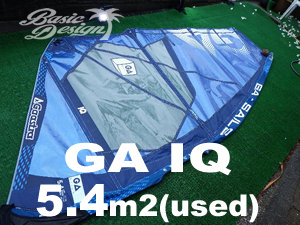 2019 ガストラセイル アイキュー GAASTRA SAIL IQ 5.4m2 (中古/USW