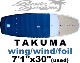 2018  եܡ TAKUMA FOIL SURF 7'1"x30"/UFOIL-007