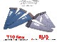 2021 �ƥ��ƥ� �ե��� �������५���ܥ�졼���ե��� T10 FINS CUSTOM CARBON RACE FIN ��new/���̵����