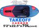 2025 �������ܡ��� �ƥ������� STARBOARD TAKEOFF CARBON 5'2"x22.5"x70L-A�����/UFOILB-134��
