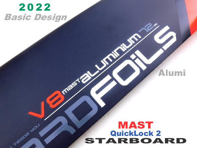 2022-23 �������ܡ��� �ե����� �����å����å�2 �ޥ��ȥ��å� STARBOARD FOIL QUICKLOCK2 MAST SET ��new/����̵����