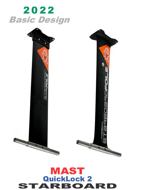 2022-23 �������ܡ��� �ե����� �����å����å�2 �ޥ��ȥ��å� STARBOARD FOIL QUICKLOCK2 MAST SET ��new/����̵����