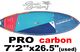 2022 �������ܡ��� �ץ� STARBOARD PRO 7'2" x 26.75"x87L BLUE CARBON�����/USUP-265��