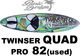 2013 �������ԡ� �ĥ��󥶡� �����å� JP TWINSER QUAD PRO 82 (���/UBW-406)