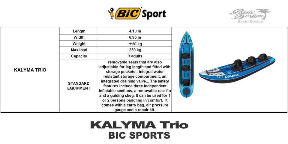 2020 �ӥå� ����� �ȥꥪ ����å� BIC KALYMA TRIO  ��new��