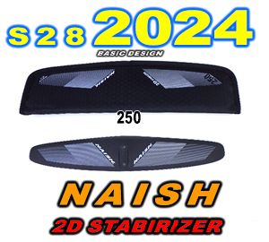 2024 S28 ナッシュ 2D スタビライザー リアフォイル部品 NAISH 2D