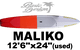 2019 �ʥå��� �ޥꥳ NAISH MALIKO 12'6"��24" ��240L�����/USUP-263��