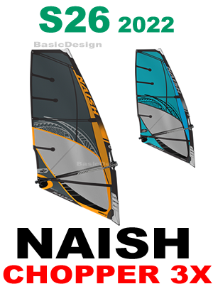 2022-23 S26 �ʥå��奻���� ����åѡ�3X NAISHSAIL CHOPPER 3X��new/����̵����