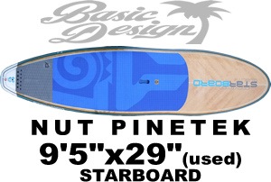2017 �������ܡ��� �ʥå� �ѥ���ƥå� STARBOARD NUT PINETEK 9'5"x29" (���/USUP-164)