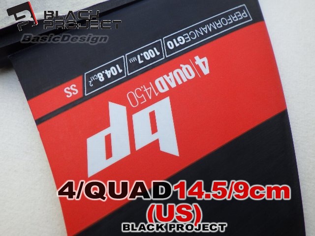 2023-24 �֥�å��ץ��������� 4/�����åɥե��� BLACKPROJECT 4/QUAD FIN ��new��