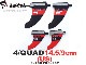 2023-24 �֥�å��ץ��������� 4/�����åɥե��� BLACKPROJECT 4/QUAD FIN ��new��