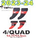 2023-24 �֥�å��ץ��������� 4/�����åɥե��� BLACKPROJECT 4/QUAD FIN ��new��