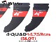 2023-24 �֥�å��ץ��������� 4/�����åɥե��� BLACKPROJECT 4/QUAD FIN ��new��
