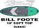 2017 �ӥ�եå� ���եȥȥå� BILL FOOTE Soft top BF10'0" (���/USUP-146)