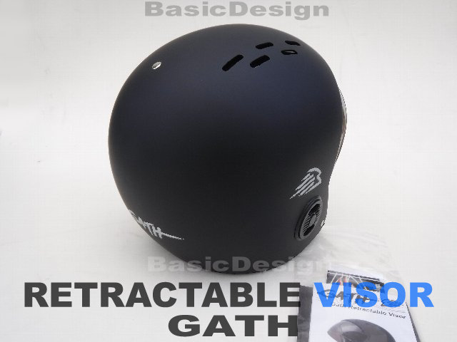 2022  ȥ饯֥ Х إå GATH HELMET RETRACTABLE VISOR new