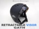 2022  ȥ饯֥ Х إå GATH HELMET RETRACTABLE VISOR new