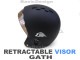 2022  ȥ饯֥ Х إå GATH HELMET RETRACTABLE VISOR new