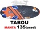 2019 ���֡� �ޥ� TABOU MANTA 135�����/UBS-213��