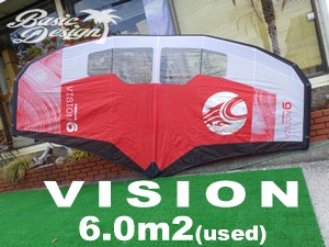 2023 ���֥�� ������ �ӥ���� CABRINHA WING VISION 6.0m2�����/UWING-127)