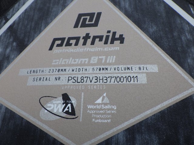 2019 ѥȥå  PATRIK SLALOM GBM v3 87L/57W /UBS-209