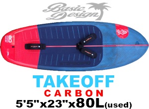 2026 �������ܡ��� �ƥ������� STARBOARD TAKEOFF CARBON 5'5"x23"x80L�����/UFOILB-159��