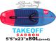 2026 �������ܡ��� �ƥ������� STARBOARD TAKEOFF CARBON 5'5"x23"x80L�����/UFOILB-159��
