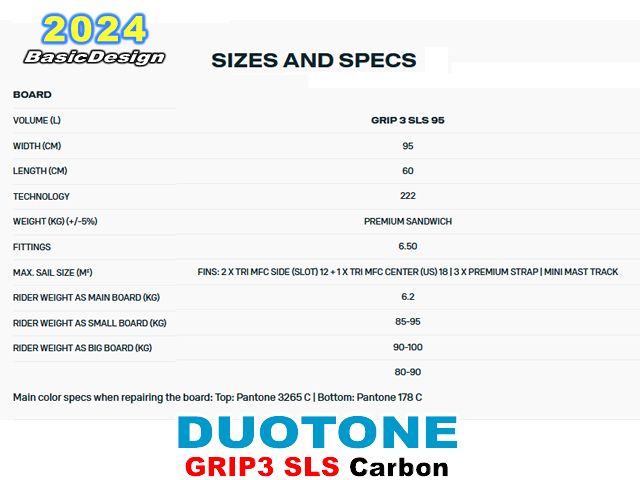 2024 �ǥ奪�ȡ��� ����å�3 ���饹���� DUOTONE GRIP3 SLS (new/����̵��)