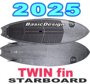 2025 �������ܡ��ɥ��å� �ĥ���ե��� STARBOARD SUP TWIN FIN��new/����̵����